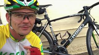 How I Converted A S-Works Tarmac Carbon Race Bike Into A Shopping Bike With Tailfin Rack
