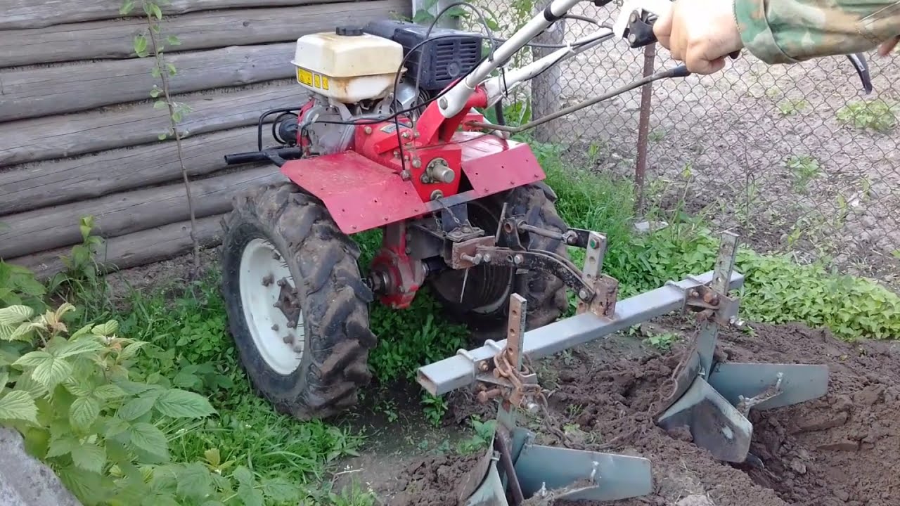Окучивание картошки мотоблоком ока Окучивание картошки мотоблоком ока