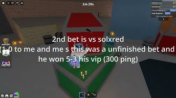 1v1 bets for your entertainment pt 2