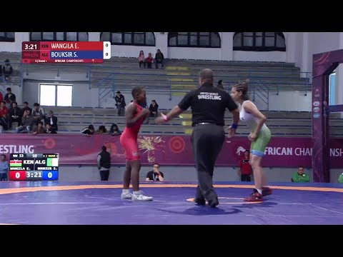 Round 1 WW 53 Kg E WANGILA KEN V S BOUKSIR ALG