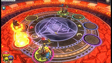 Wizard101 PvP 1v1 Michael DragonRunner VS Seth SkullHeart