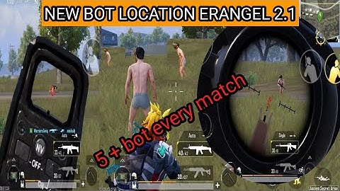 New Bot Location Erangel 2.1 || bgmi new secret bot location || 5+ bot every match ||