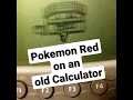 Pokemon Red on a Calculator // TI-83 Platinum Mod