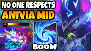 No one respects Anivia Mid in High Elo anymore. Time to change that.