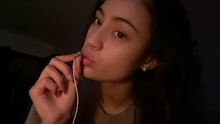 asmr hand movements & mouth sounds
