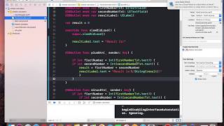 HOW TO CREATE A SIMPLE CALCULATOR IN SWIFT