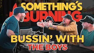 Something’s Burning S2 E23: I’m Grillin’ Cheeses and talkin’ football with the Boys