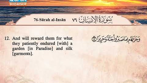 سورة الإنسان الشيخ سامح السعيد