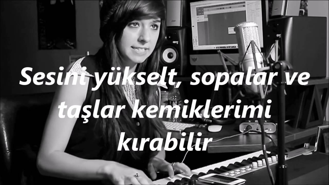 David Guetta -Titanium ft.Sia /Christina Grimmie Cover/ ( Türkçe Çeviri )