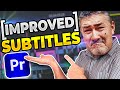 How to edit gaming subtitles in premiere pro updated  free preset pack