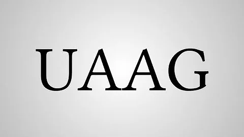 UAAG: JUST IN DISBURSEMENT UPDATE | SEE DETAILS  | SHARE WIDELY 