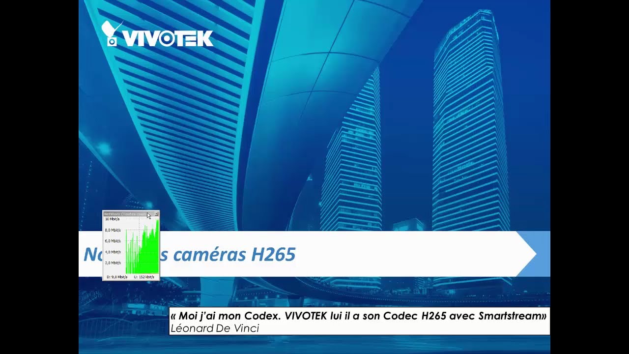 Webinar VIVOTEK   Nouvelles caméras VIVOTEK H265, smart stream II