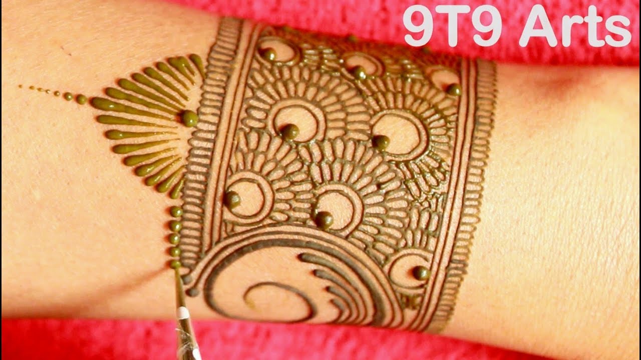 Karwa Chauth Special Mehndi Designs @9T9 Arts | Simple & Stylish Arabic ...