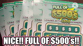 Details NICE!! FULL OF $500’s!! CA Scratchers News
