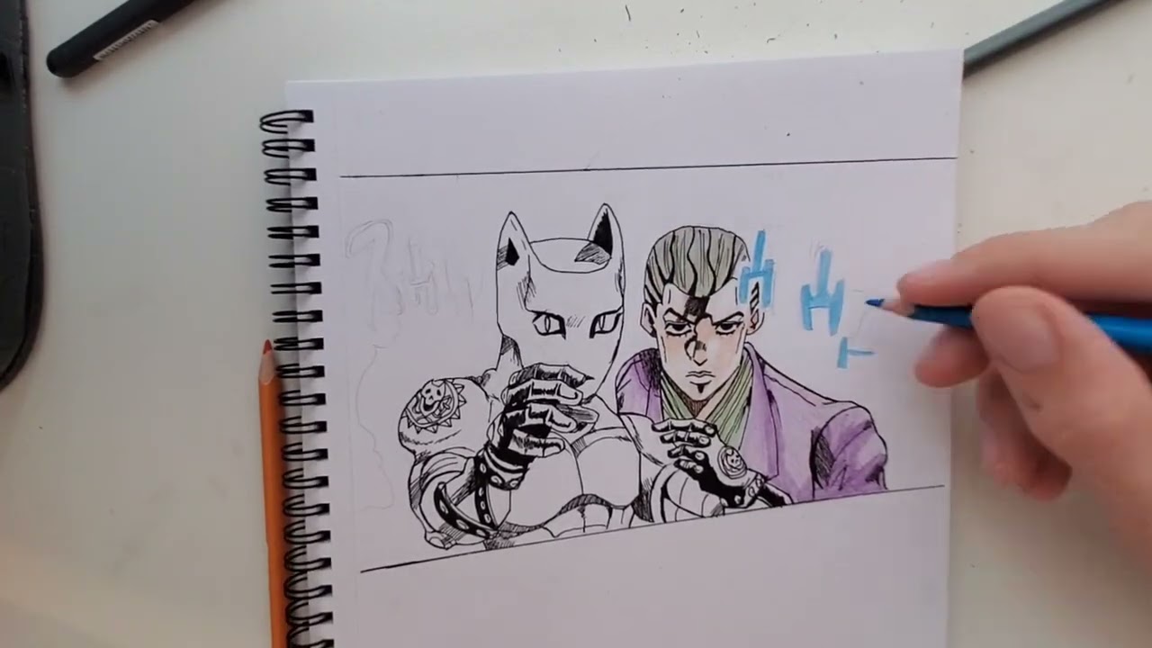 My attempt at drawing Killer Queen, Stand of Kira Yoshikage who is the main  antagonist of JoJo's Bizzare Adventure : Diamond is Unbreakable. Made with  Adobe Illustrator. Hope y'all like it ^-^ 