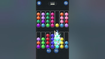 Ball Sort by Infinite Joy: Levels 2599, 2600