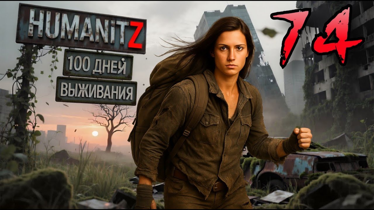 100 ДНЕЙ ВЫЖИВАНИЯ: ДЕНЬ#74 / HumanitZ