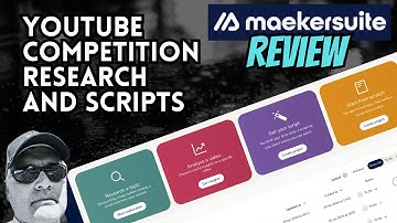 Maekersuite Review / Tutorial: Create YouTube scripts and analyze Channel Content
