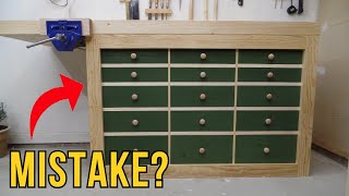 What I wish I would have done when making my workbench... | Building a Workshop Episode #3