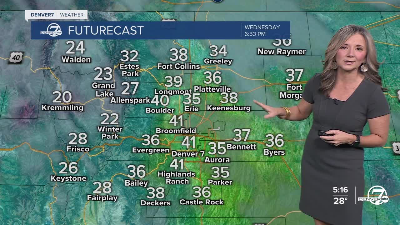 Mild and dry across the Denver metro area for the next two days - YouTube
