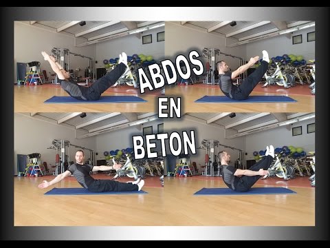 Exercice en méthode Pilates pour des Abdos en beton