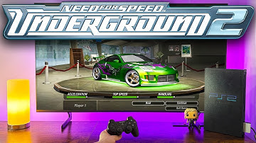 NFS UNDERGROUND 2 On The PS2 Nostalgia