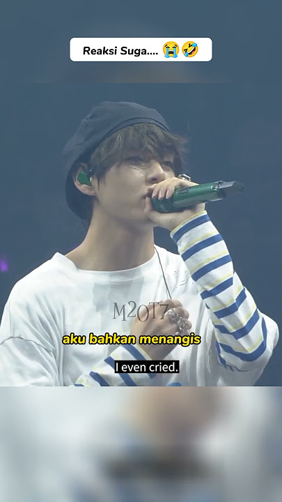 Reaksi Suga bikin ngakak 😂