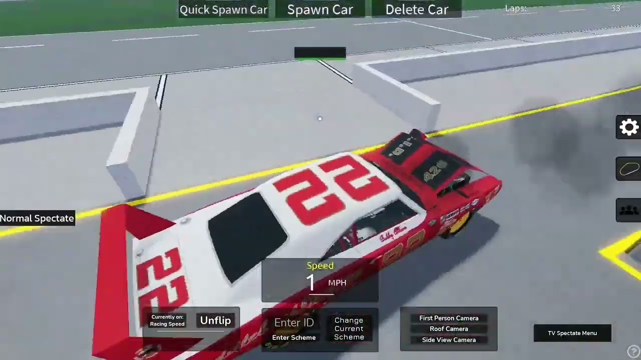 A big crash#Justdaytona#daytona#roblox#cars#goodwrench#sportcars