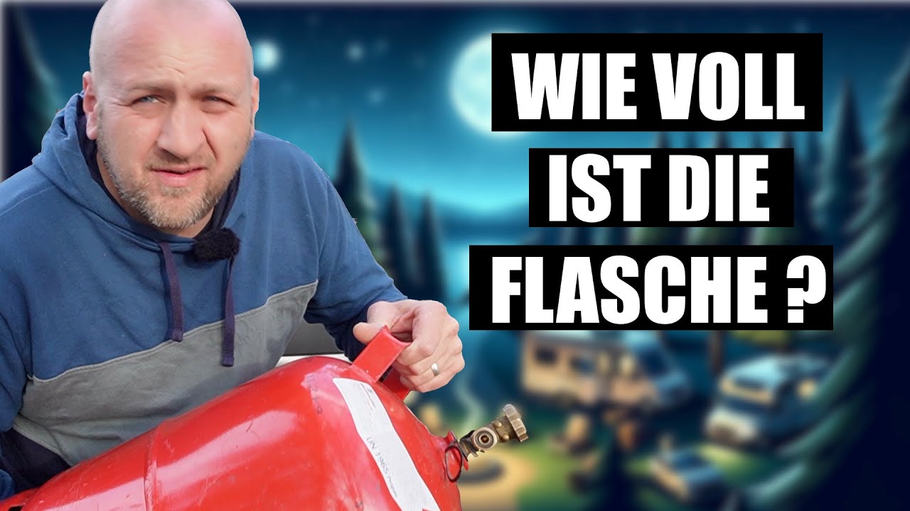 Wie voll ist die Gasflasche Füllstand ermitteln 📐 - YouTube