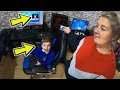 Mum Spending Money On Her Credit Card! Buying & Unlocking NEW Fortnite Pack For *6 YEAR OLD KID*