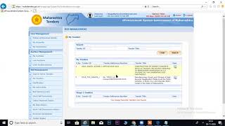 ETENDER FILLING PROCESS screenshot 3