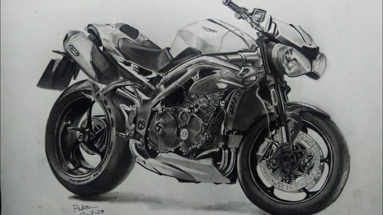 Bajaj Pulsarindia 2fdrawing Bajaj Pulsar 2f By Pencil Shade Youtube