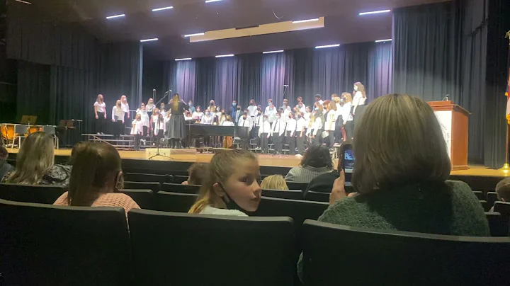 OMEA Honor Choir at Marietta HS directed by Jennif...