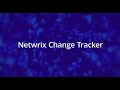 Netwrix change tracker