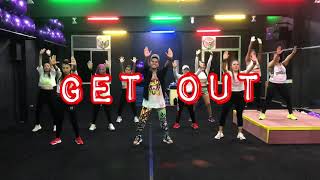 🎶 GET OUT - Zin Volume 94 | Zumba Choreography | Dance Fitness | Ridwansyah