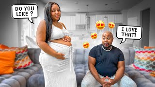 Husband Rates My Maternity Outfits! *6 Months Pregnant*
