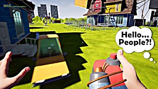 HELLO PEOPLE 6 Remastered Gameplay Part 2 | Hello Neighbor Mod Kit