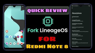 Lineage OS 19.1 For Redmi Note 8 | Android 12 | AOSP | MiCam | Xiaomi | Mi | Redmi |