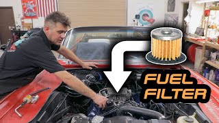 Original Style Fuel Filter on the 1964 Cadillac Eldorado
