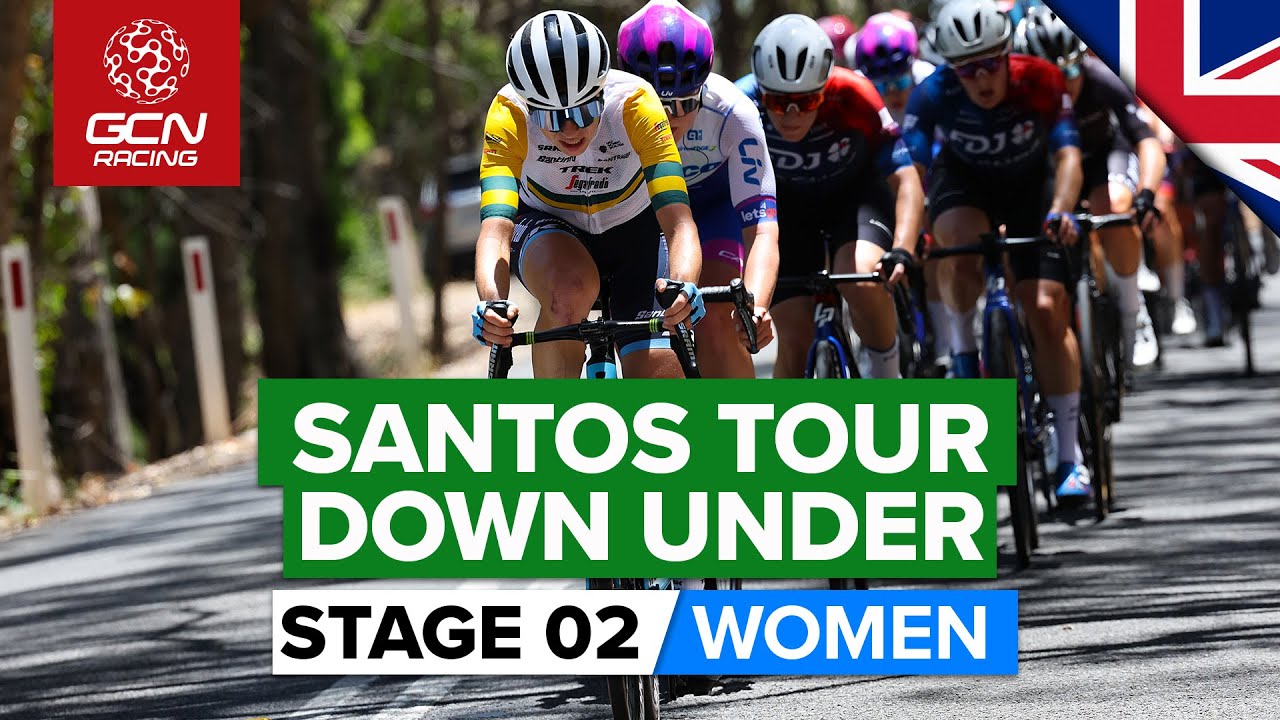 Lumpy Terrain Provides Challenge For Sprinters! Tour Down Under 2023 Highlights - Womens Stage 2