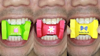 Satisfying Asmr Relaxing Chewing Videos Ritter Sport Cubes