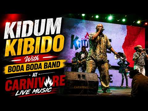 Kidum and The Boda Boda Band at Kulture Event Carnivore grounds