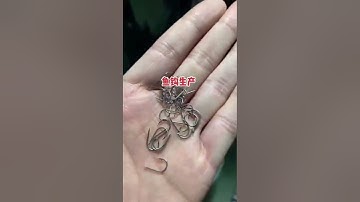 automatic fishing hook making  machine | fishing hook production line