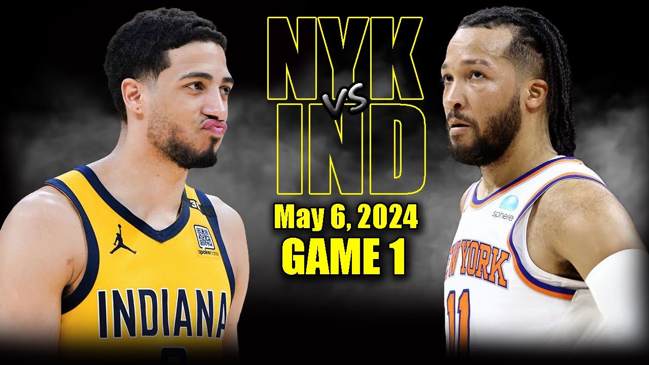 NBA playoffs: Brunson guides NY Knicks' win over Indiana Pacers