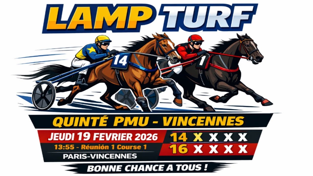 PRONOSTIC QUINTÉ PMU 19 FÉVRIER 