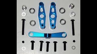 Tamiya TT02 Steering Bridge &amp; Bell Crank Fitting Tutorial.