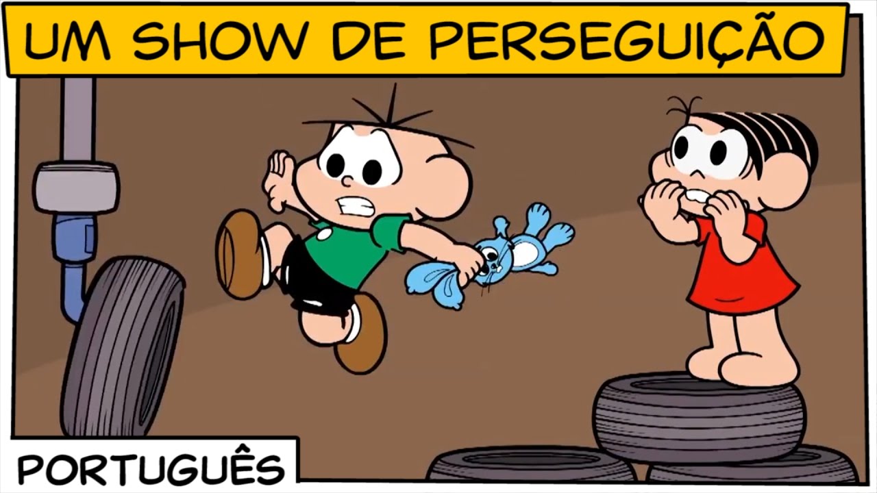 ⁣Um show de perseguição | Turma da Mônica