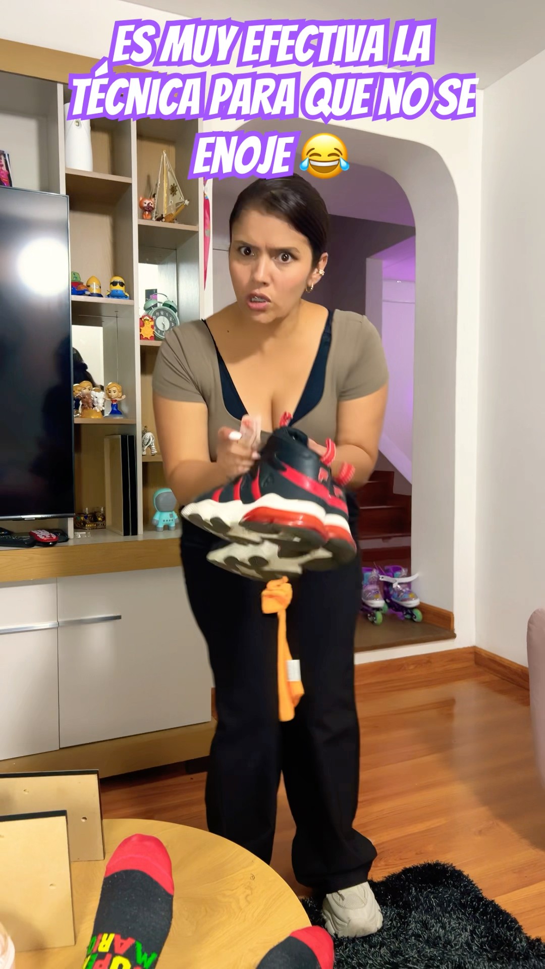 Ya entendimos la técnica para que no se enoje ?#humor #cosasdefamilia #comedia #shortviral