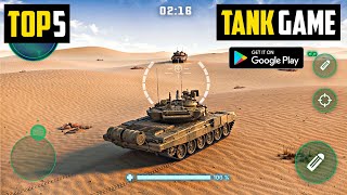 Top 5 TANK GAMES For Android😍😍 || 2022 || High Graphics ( Online / Offline ) screenshot 4