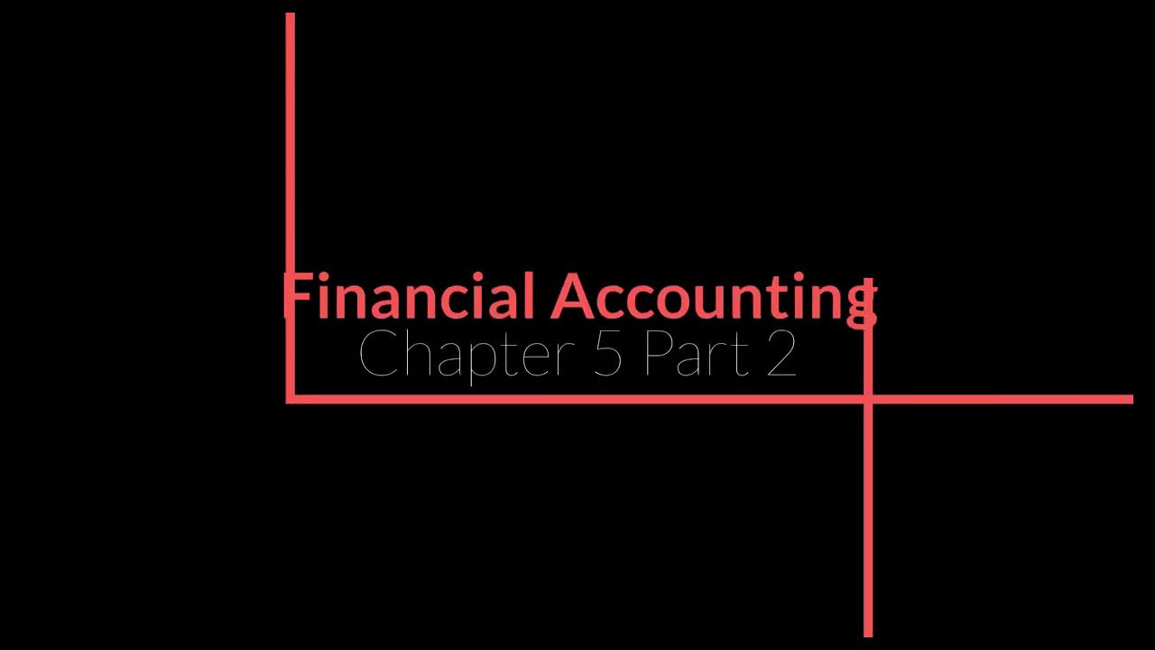 Financial Accounting - Chapter 5 Part 2 - Merchandising Businesses ...